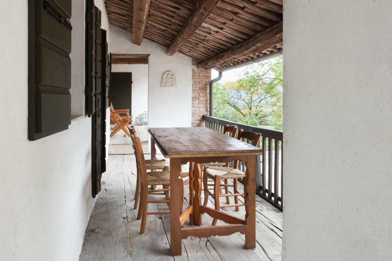 Colvago La Corte Spectacular Ancient Country House Apartment Santa Giustina  Luaran gambar